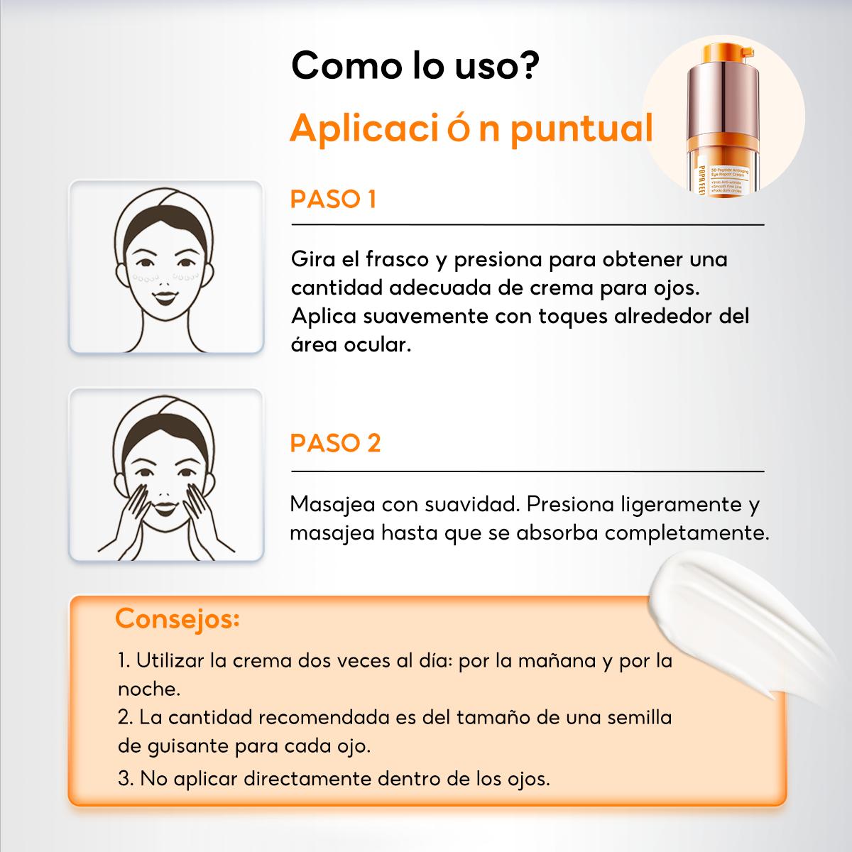 Papa Feel™ · Péptidos 5D: Efecto Bótox y Lifting Inmediato